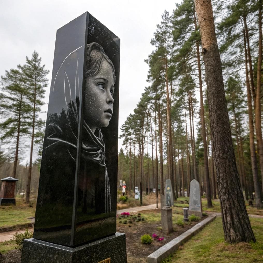 Памятник, сгенерированный нейросетью