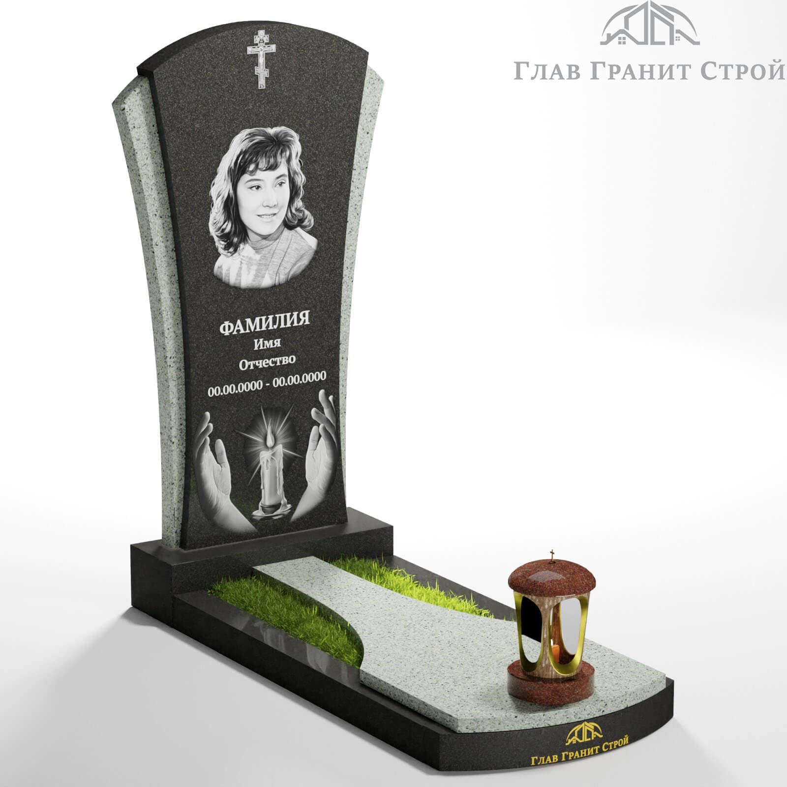 Комбинированный памятник КП06-01