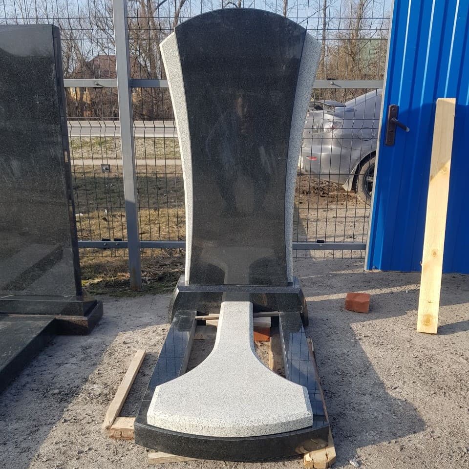 Комбинированный памятник КП06 фото