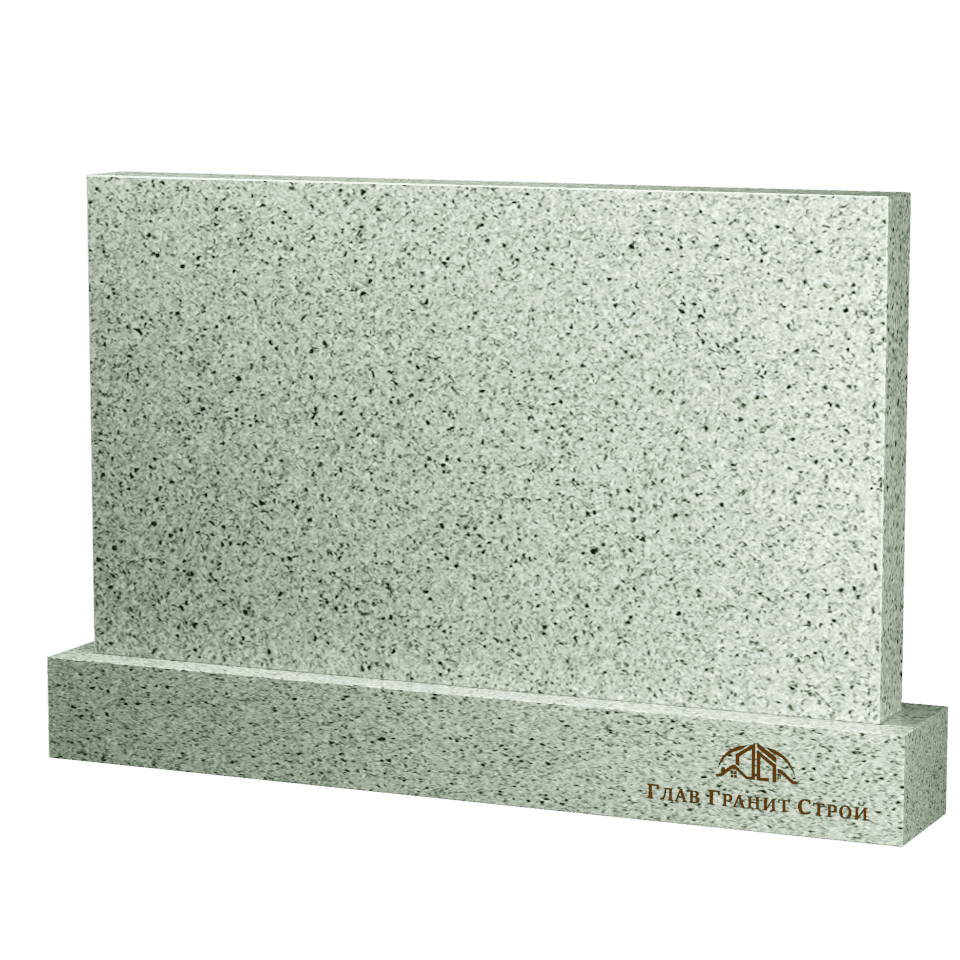 Стандартный горизонтальный памятник из мансуровского гранита