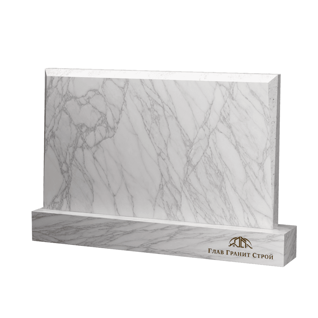 Г01-02 Горизонт из мрамора с фасками