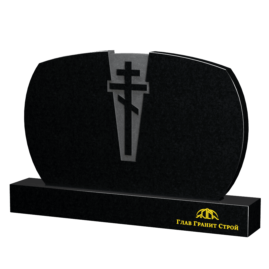 Г04-06 Овал Крест букинский