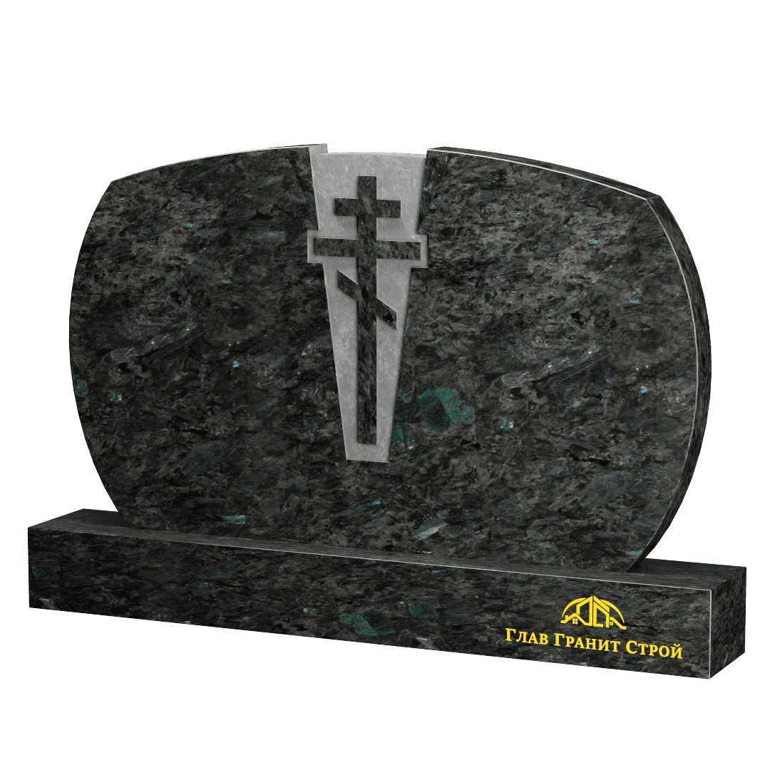 Г04-06 Овал Крест лабрадорит