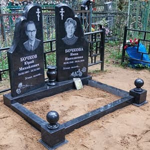 Цв03 Прямой с шарами цветник фото1