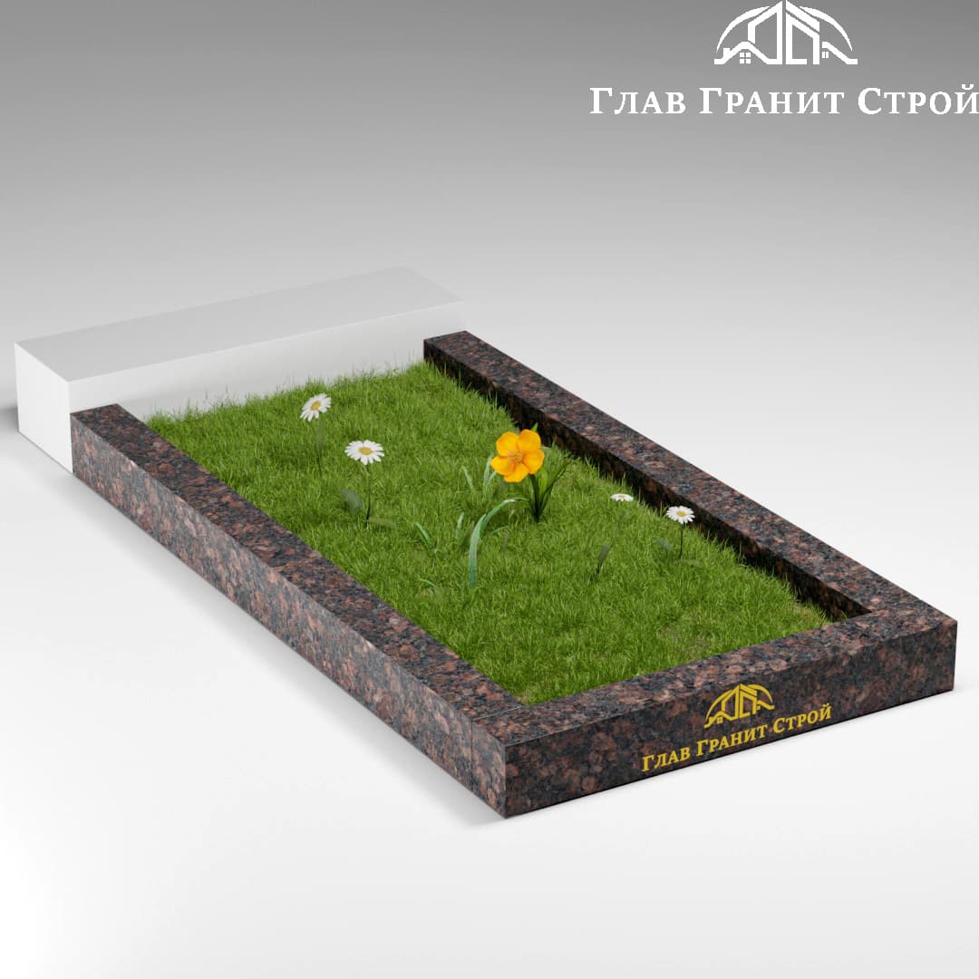 Цв01 Прямой цветник дымовский