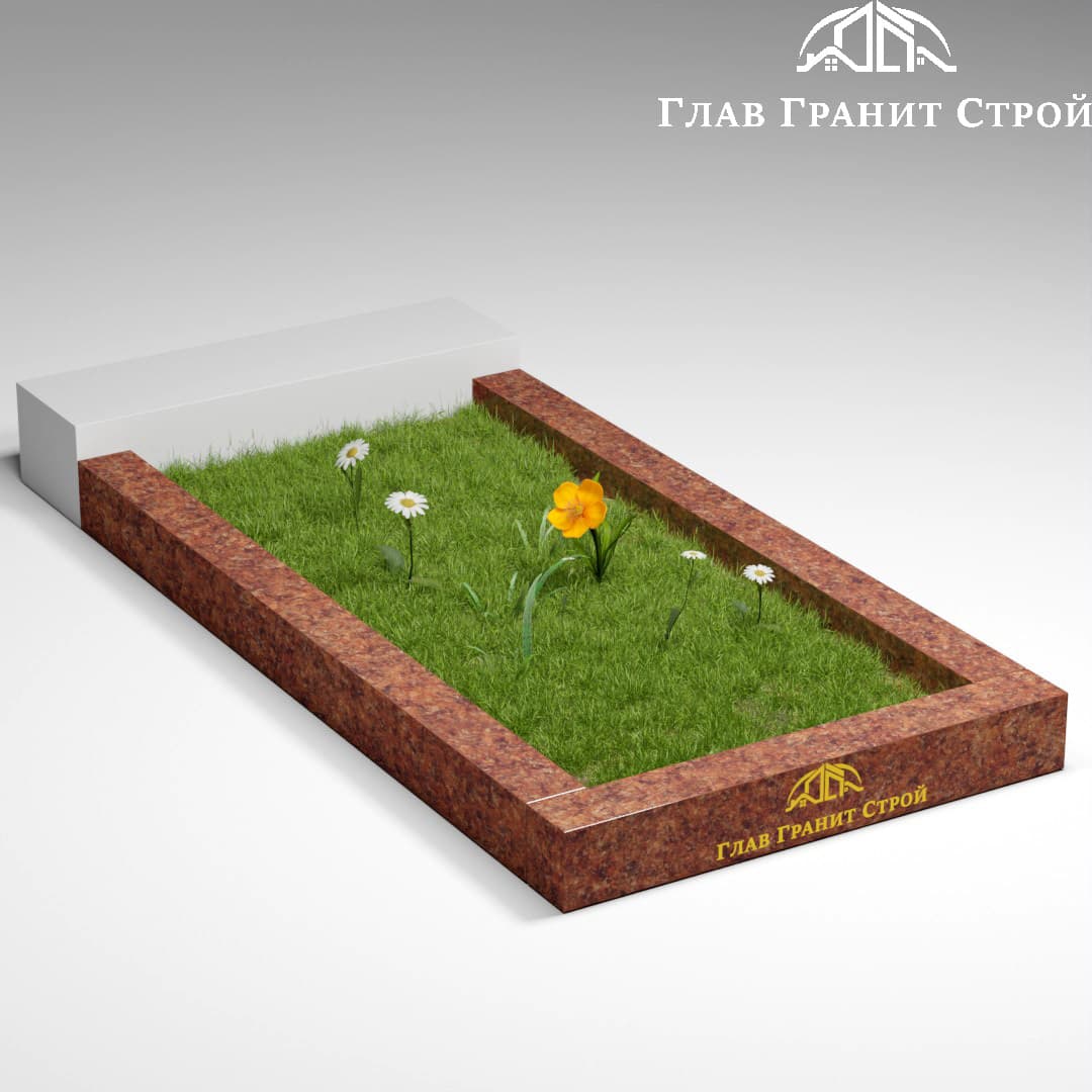 Цв01 Прямой цветник лезниковский