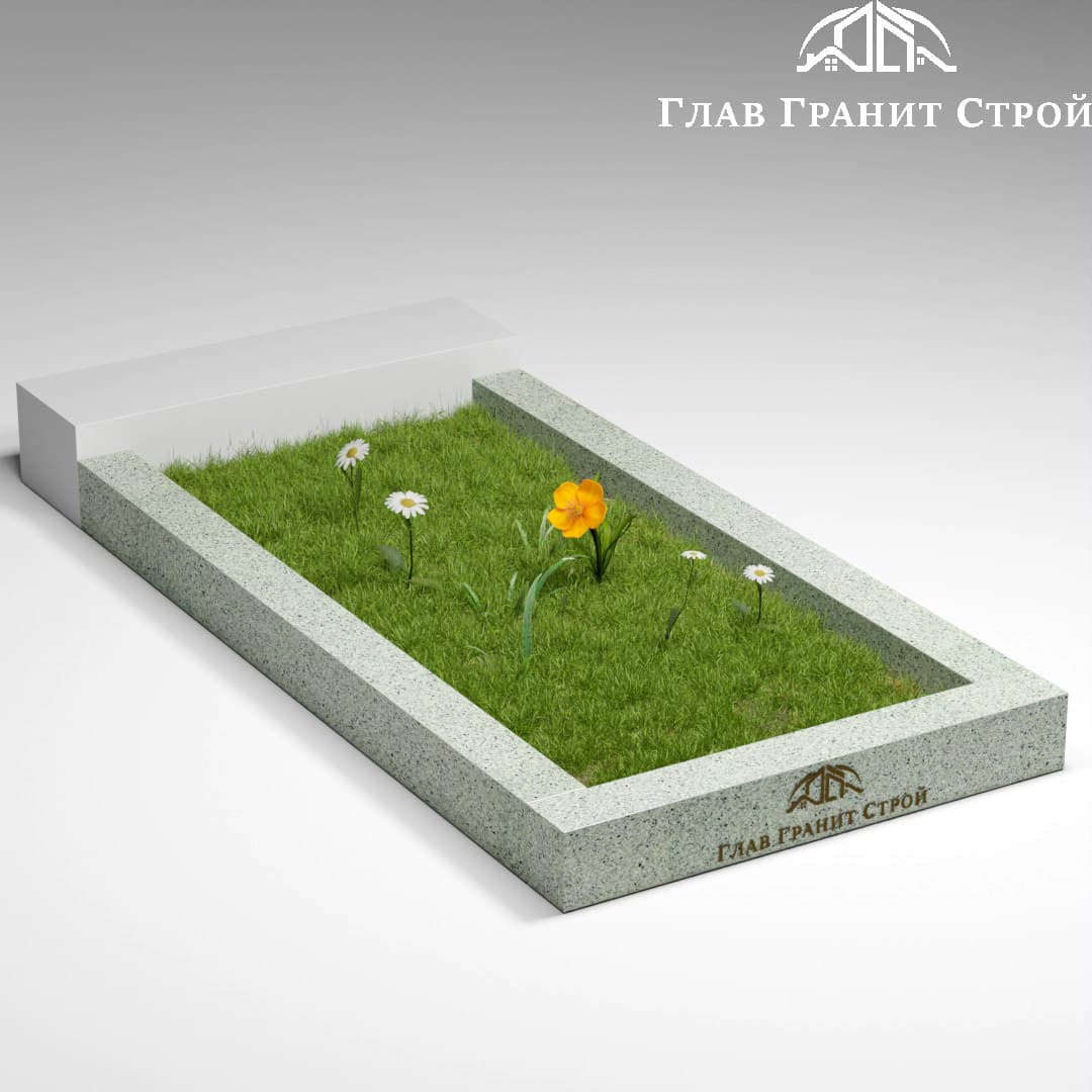 Цв01 Прямой цветник мансуровский