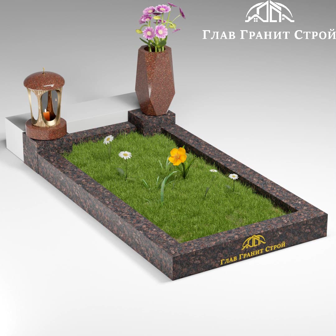 Цв02 Цветник с подставками дымовский