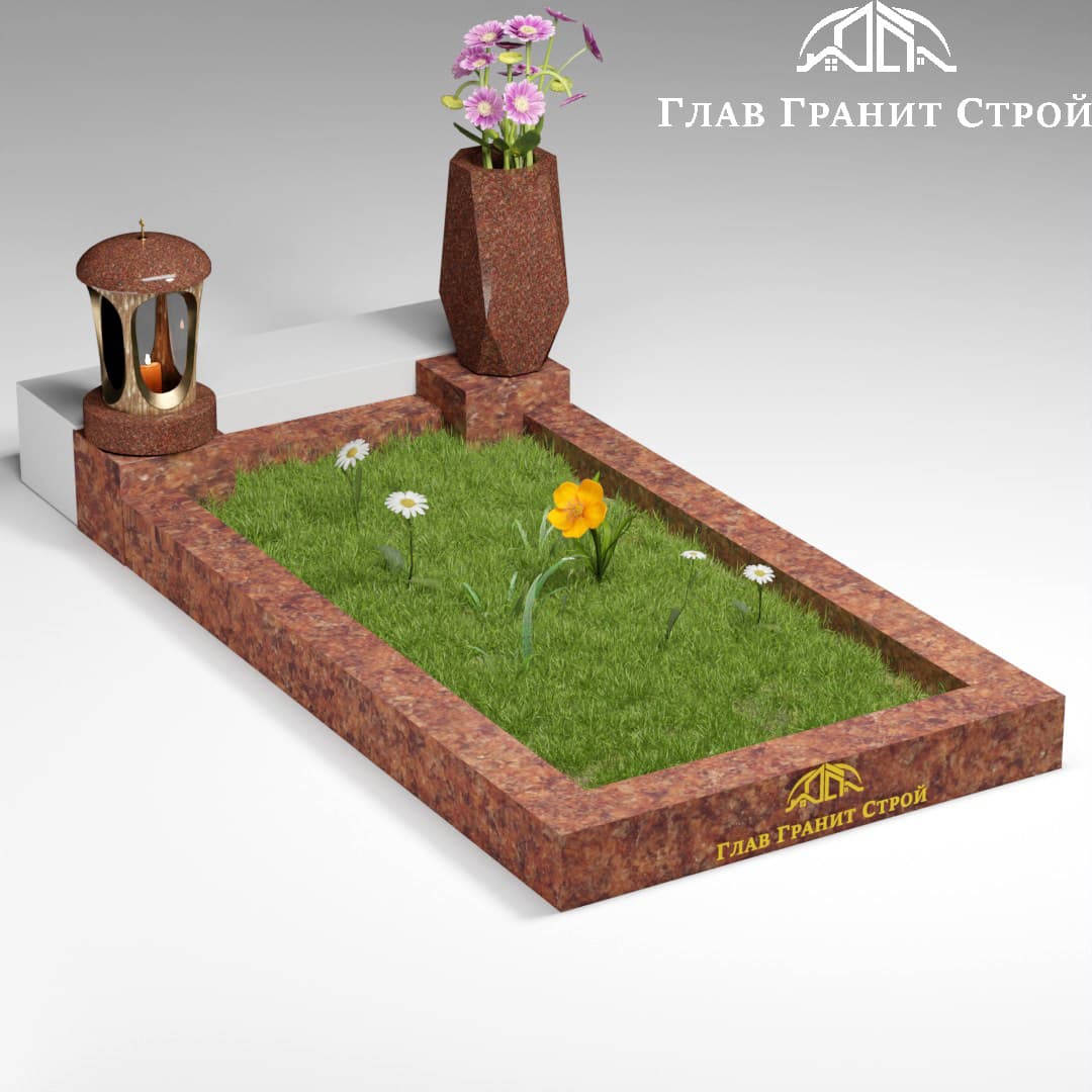 Цв02 Цветник с подставками лезниковский