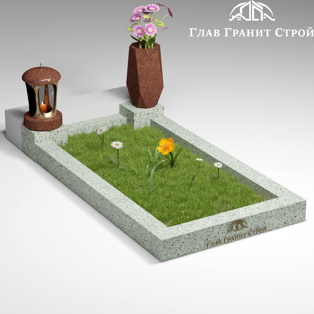 Цв02 Цветник с подставками мансуровский