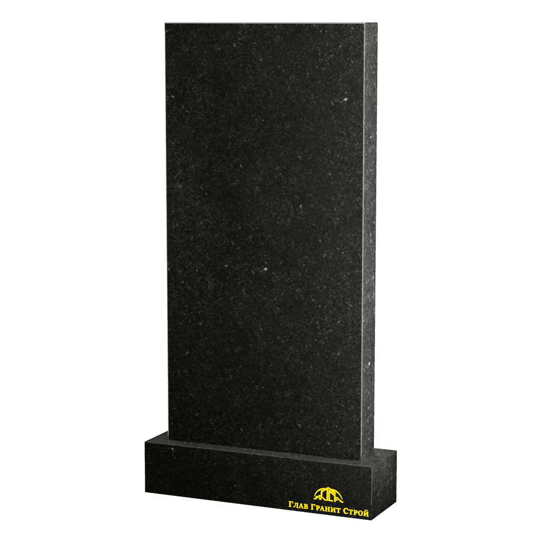 Стандартный вертикальный памятник из габбро-диабаза