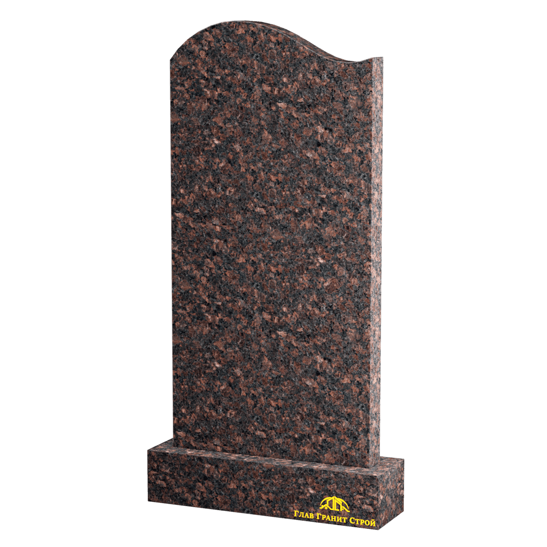 Вертикальный памятник "Волна" из дымовского гранита