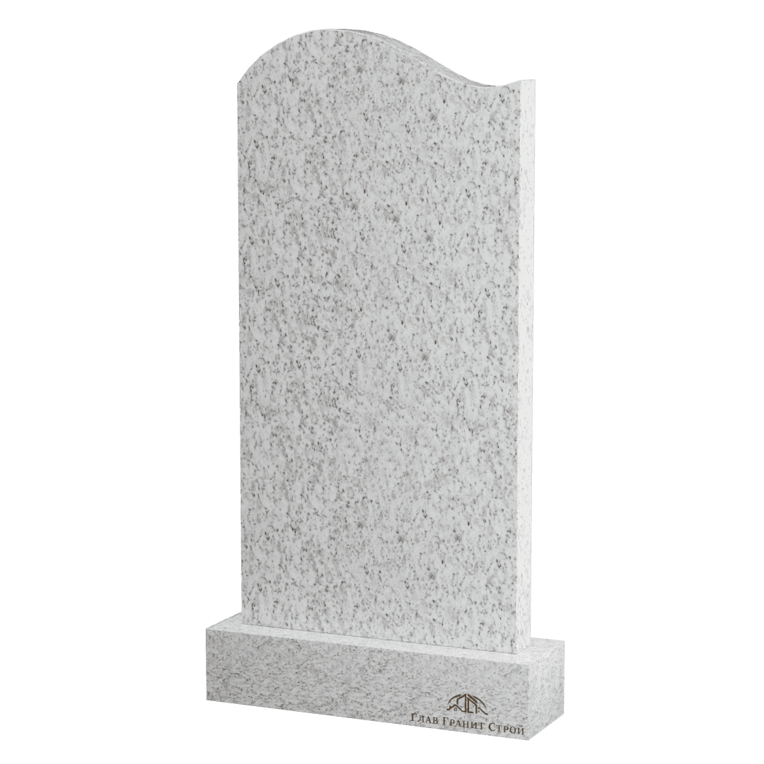 Вертикальный памятник "Волна" из покостовского гранита