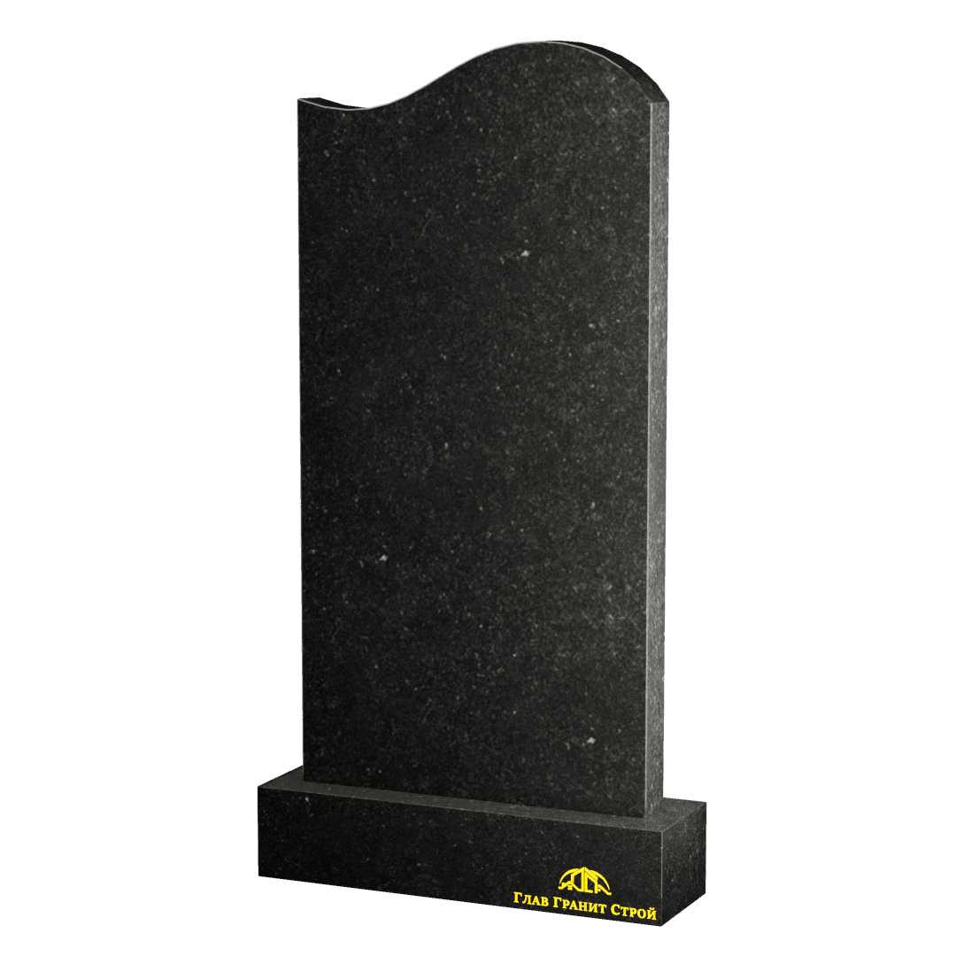 Вертикальный памятник "Правая Волна" из габбро-диабаза
