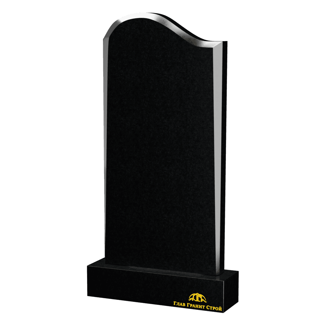 Волна из букинского гранита с фаской