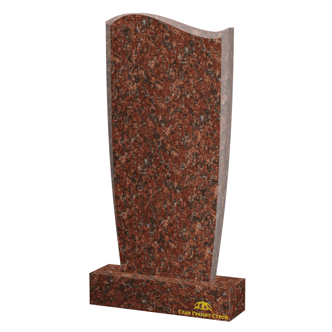 Волна из капустинского гранита с плавными гранями