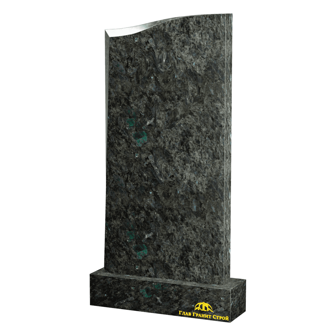 Волна из лабрадорита с фасками слева и вверху