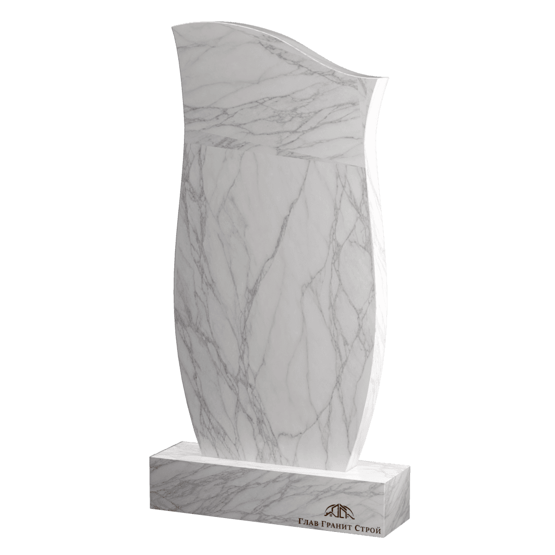 Волна-тюльпан из мрамора
