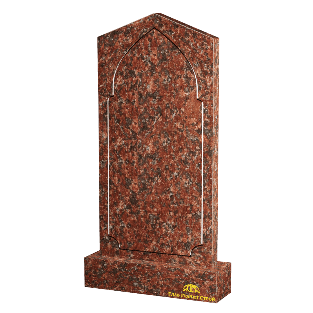 Купол Храма из капустинского гранита в нише