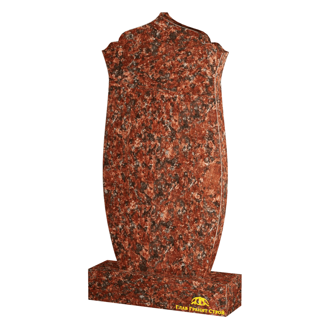 Купол Храма из капустинского гранита с плавными гранями