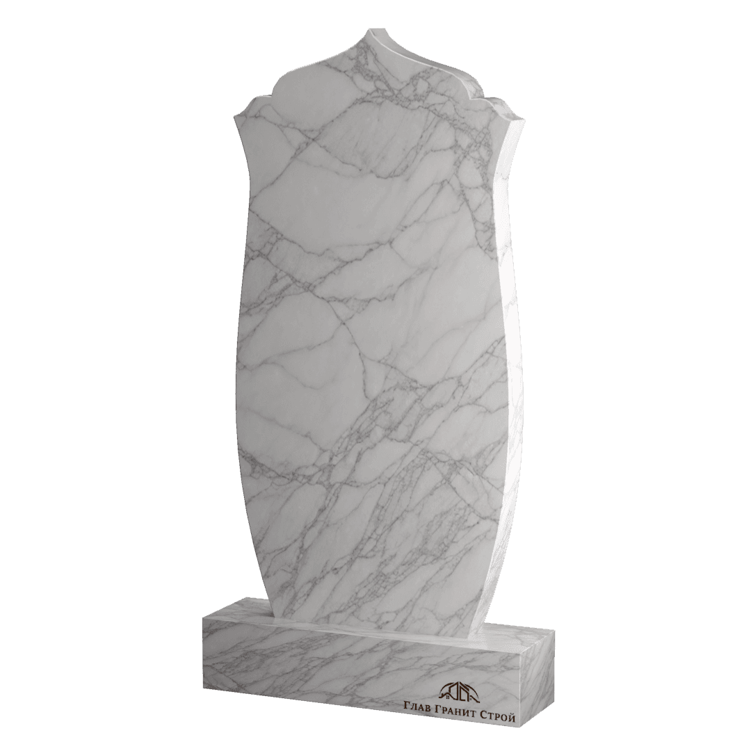 Купол Храма из мрамора с плавными гранями