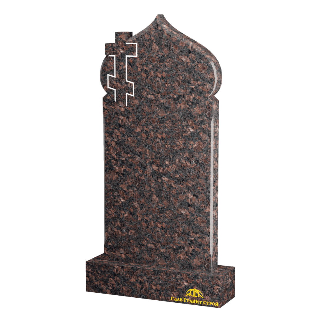 Купол из дымовского гранита с крестом