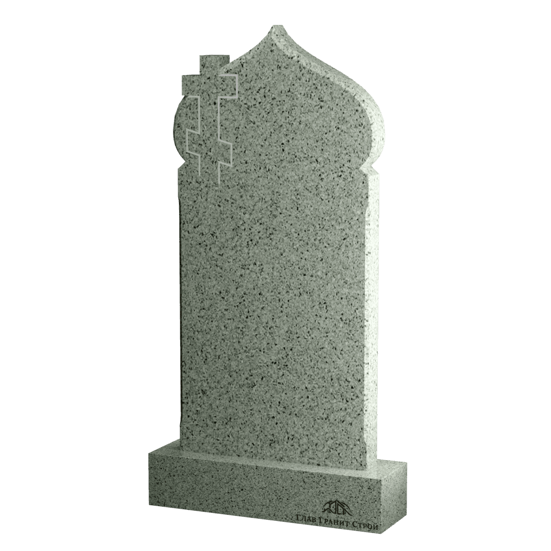 Купол из мансуровского гранита с крестом