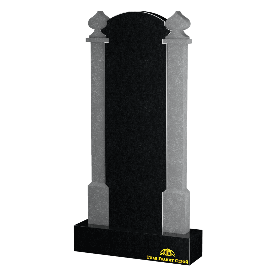 Памятник из букинского гранита Храм с минаретами