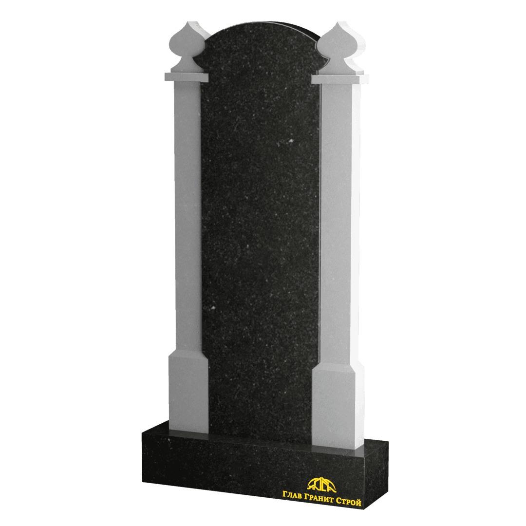 Памятник из габбро-диабаза Храм с минаретами 