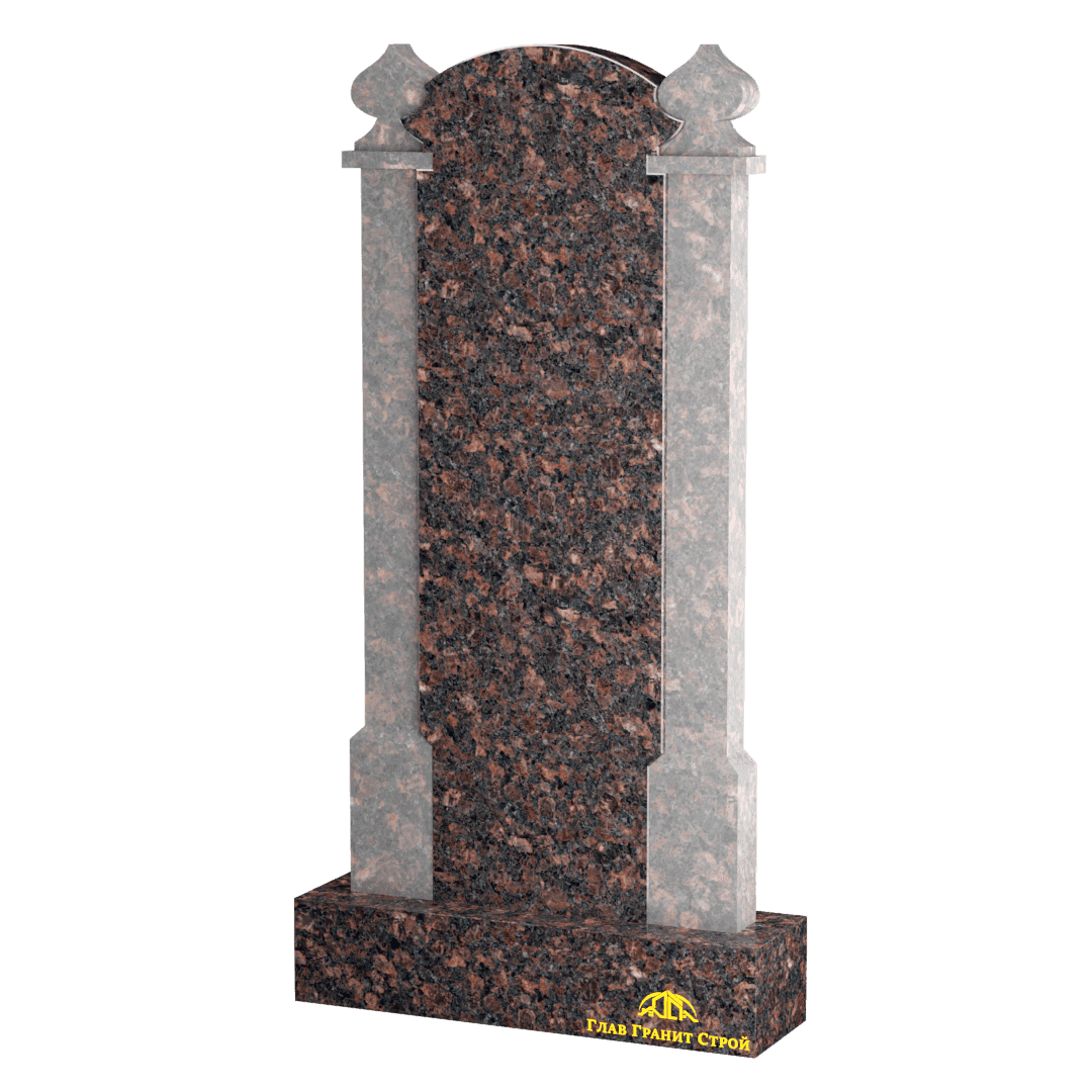 Памятник из дымовского гранита Храм с минаретами