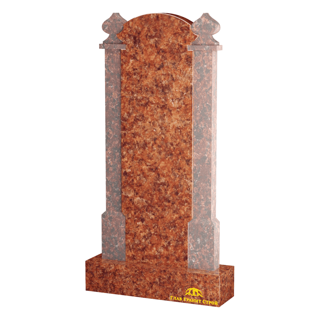 Памятник из лезниковского гранита Храм с минаретами