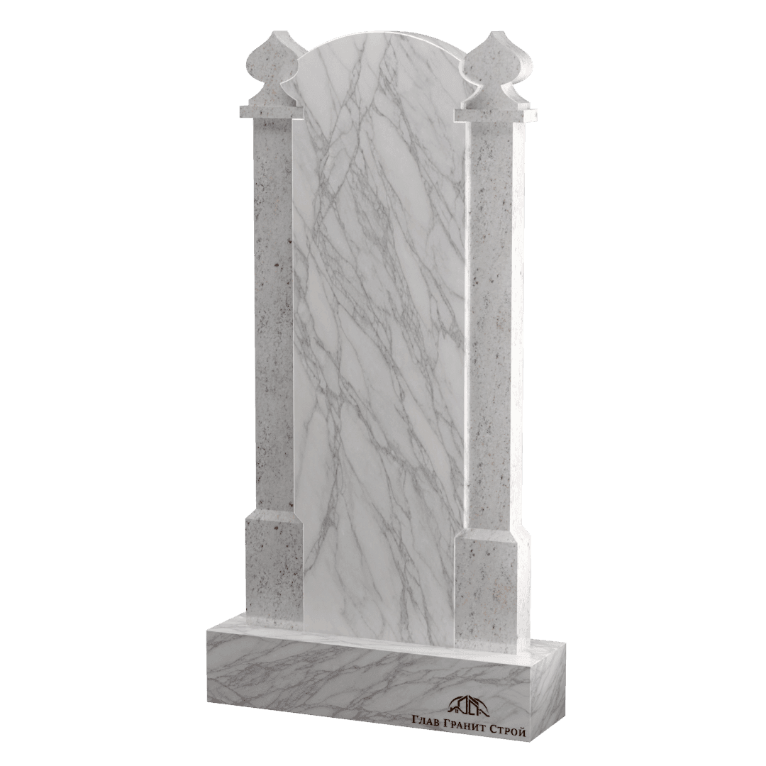 Памятник из мрамора Храм с минаретами