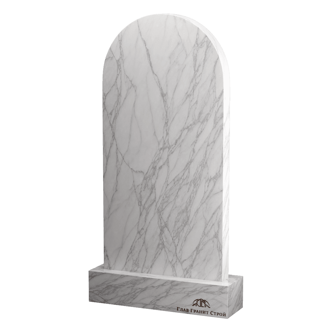 Памятник Полукруг из мрамора
