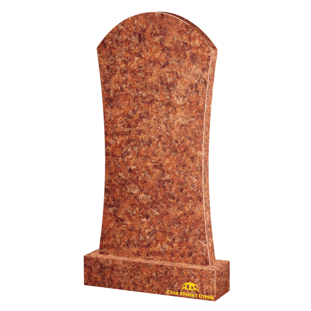 Арка из лезниковского гранита с вогнутыми гранями