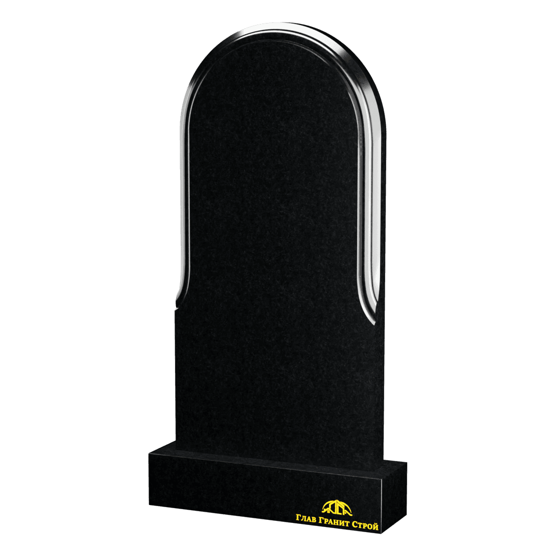 Арка из капустинского гранита с фигурными фасками