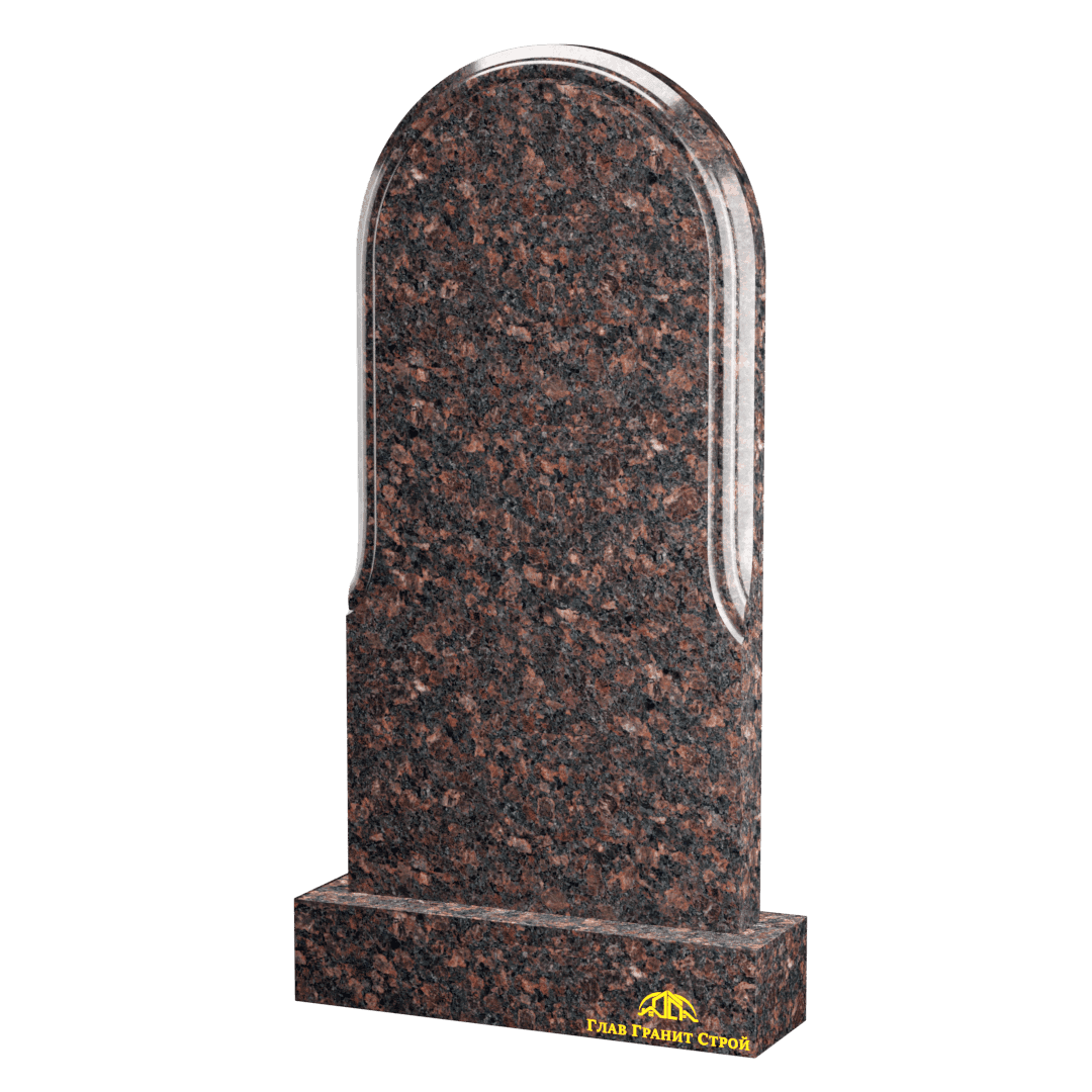 Арка из дымовского гранита с фигурными фасками