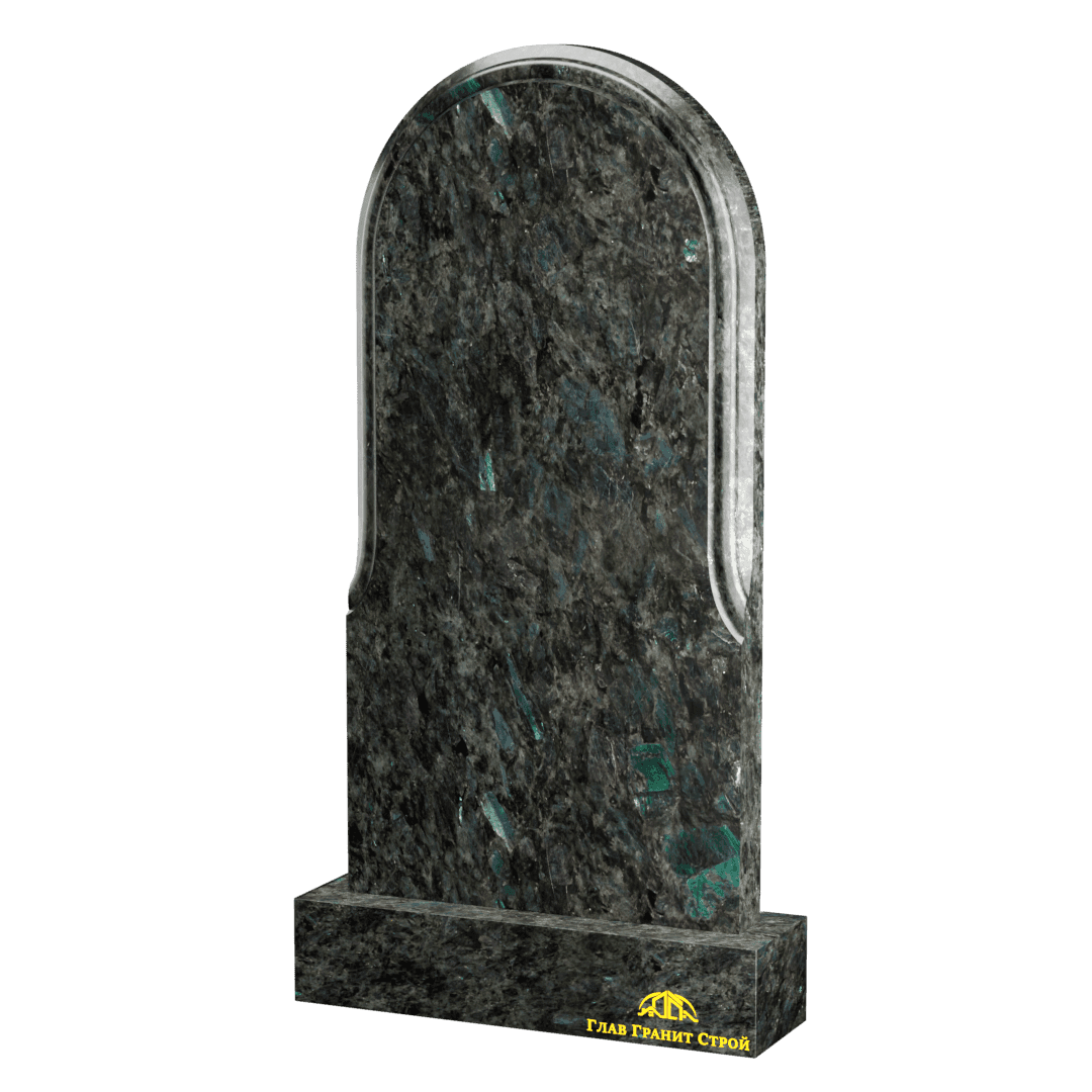 Арка из лабрадорита с фигурными фасками