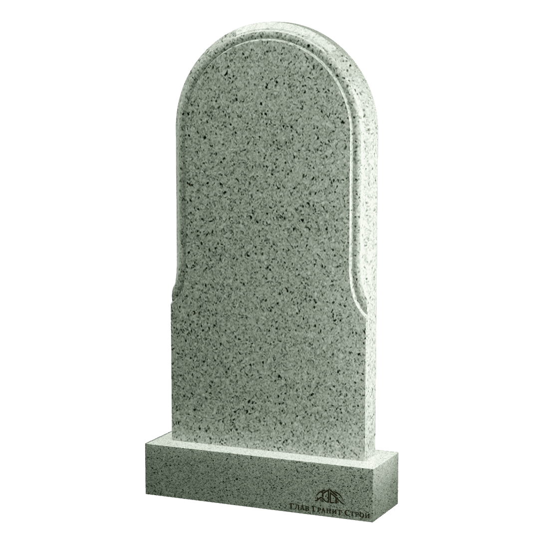 Арка из мансуровского гранита с фигурными фасками