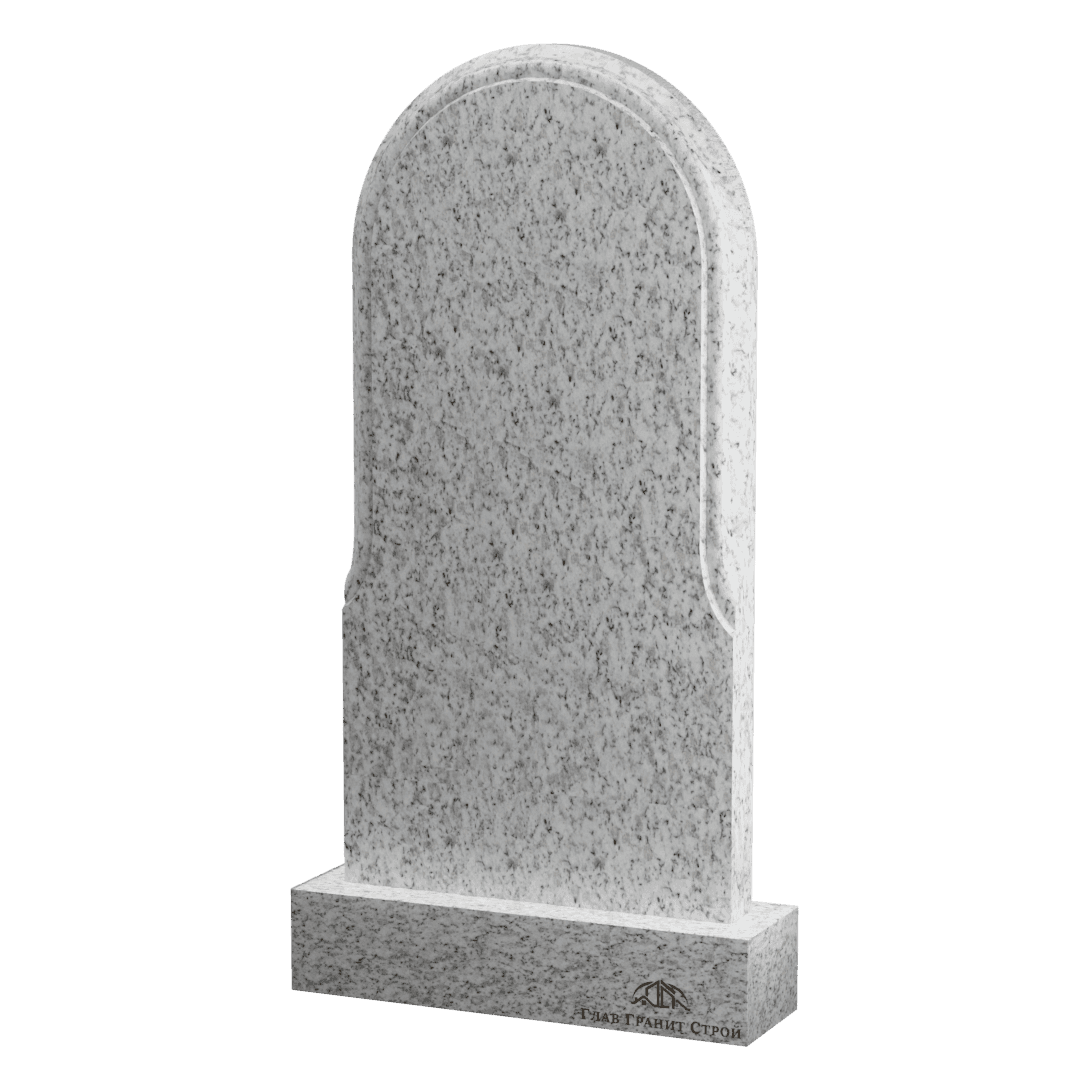 Арка из покостовского гранита с фигурными фасками