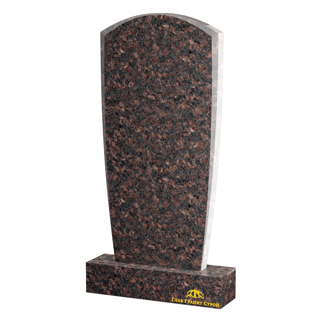 Арка из дымовского гранита с выпуклыми гранями