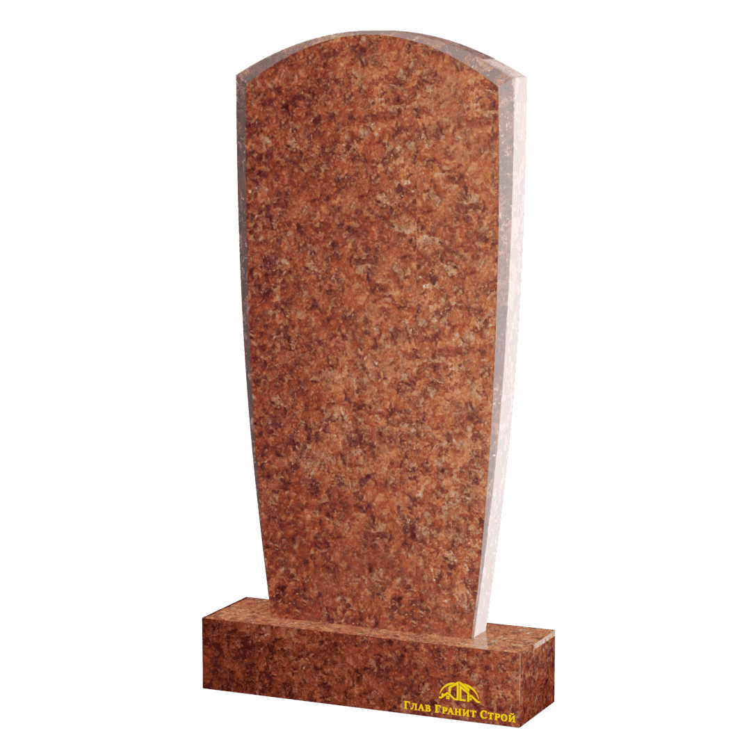 Арка из лезниковского гранита с выпуклыми гранями