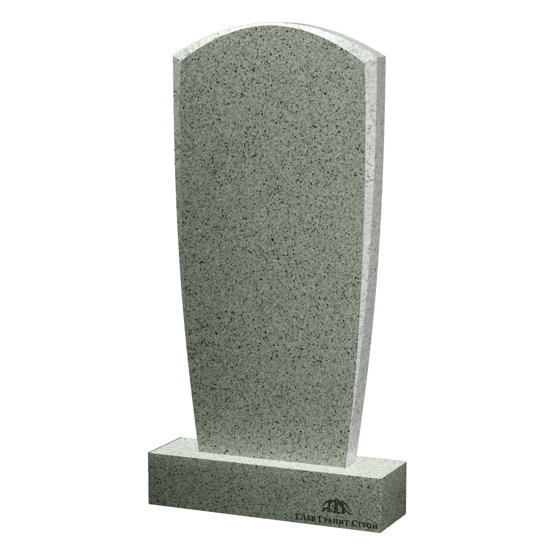 Арка из мансуровского гранита с выпуклыми гранями