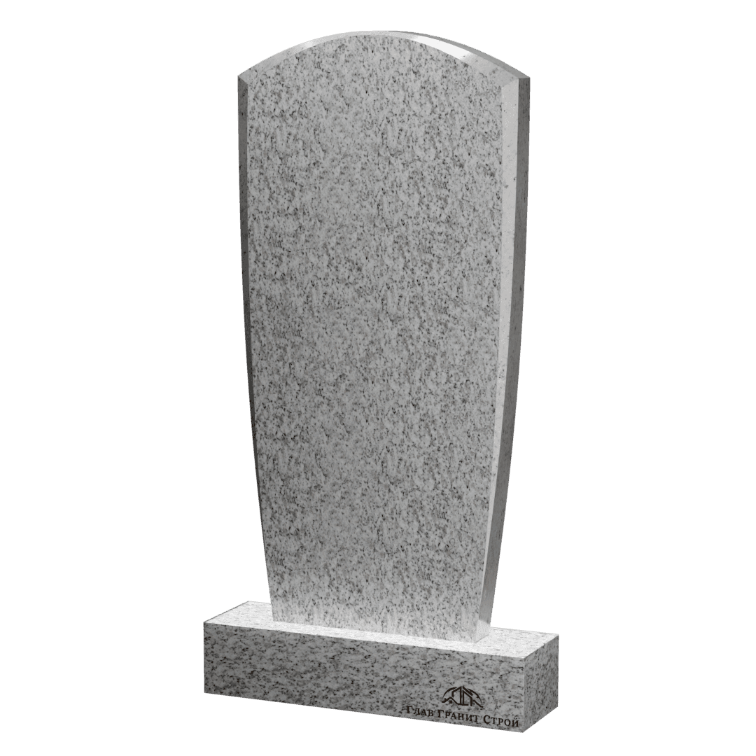 Арка из покостовского гранита с выпуклыми гранями