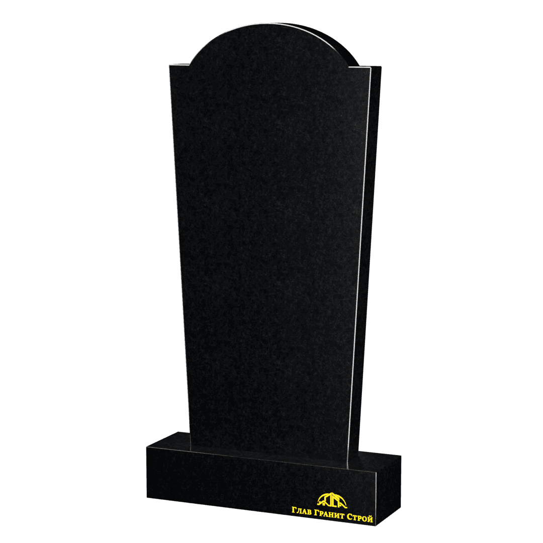 В05-04 Памятник из букинского гранита Плечи с косыми гранями 
