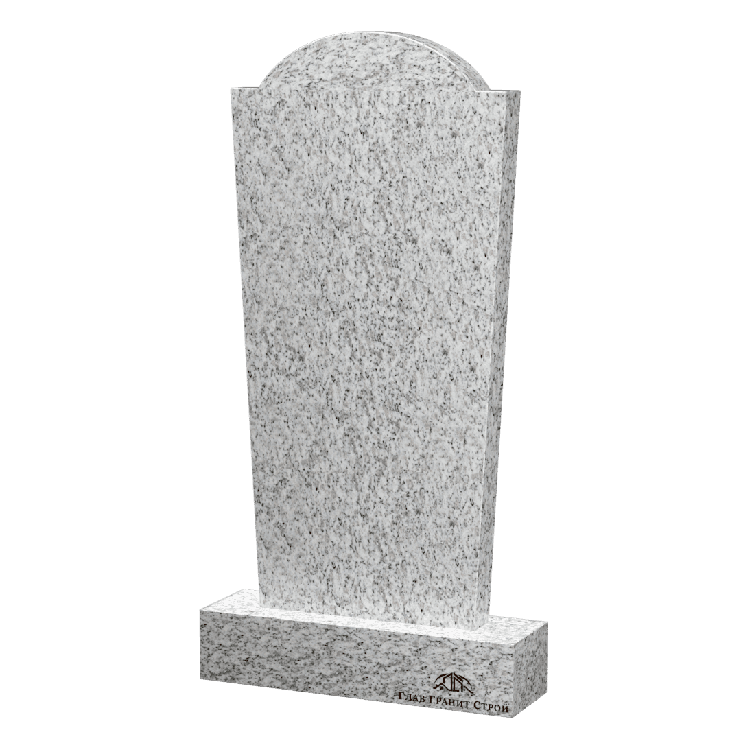 В05-04 Памятник из покостовского гранита Плечи с косыми гранями 