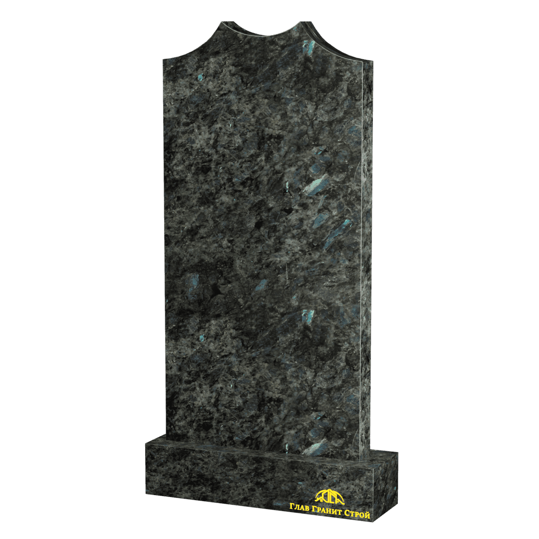 В05-08 Вертикальный памятник "Венец" из лабрадорита