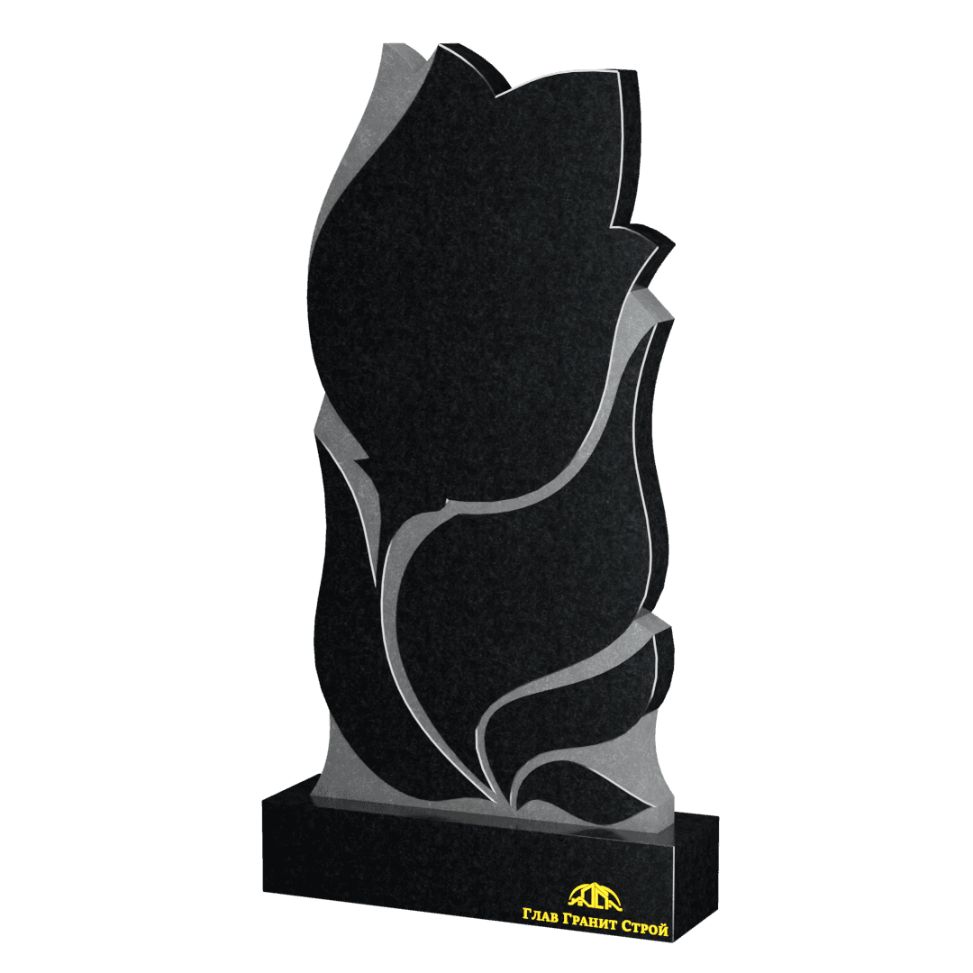 В07-03 Вертикальный памятник Цветок букинский
