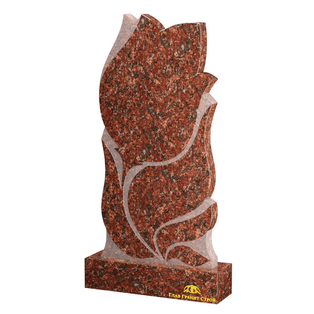 В07-03 Вертикальный памятник Цветок капустинский