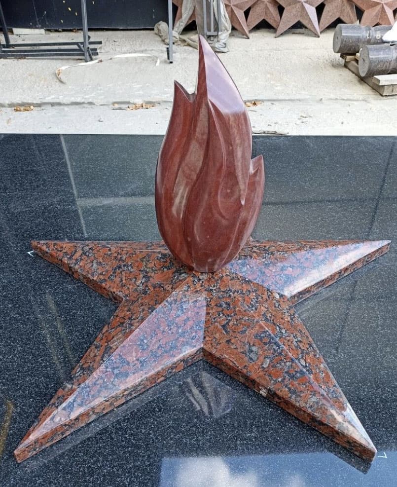 Комбинированный памятник КП07 фото1