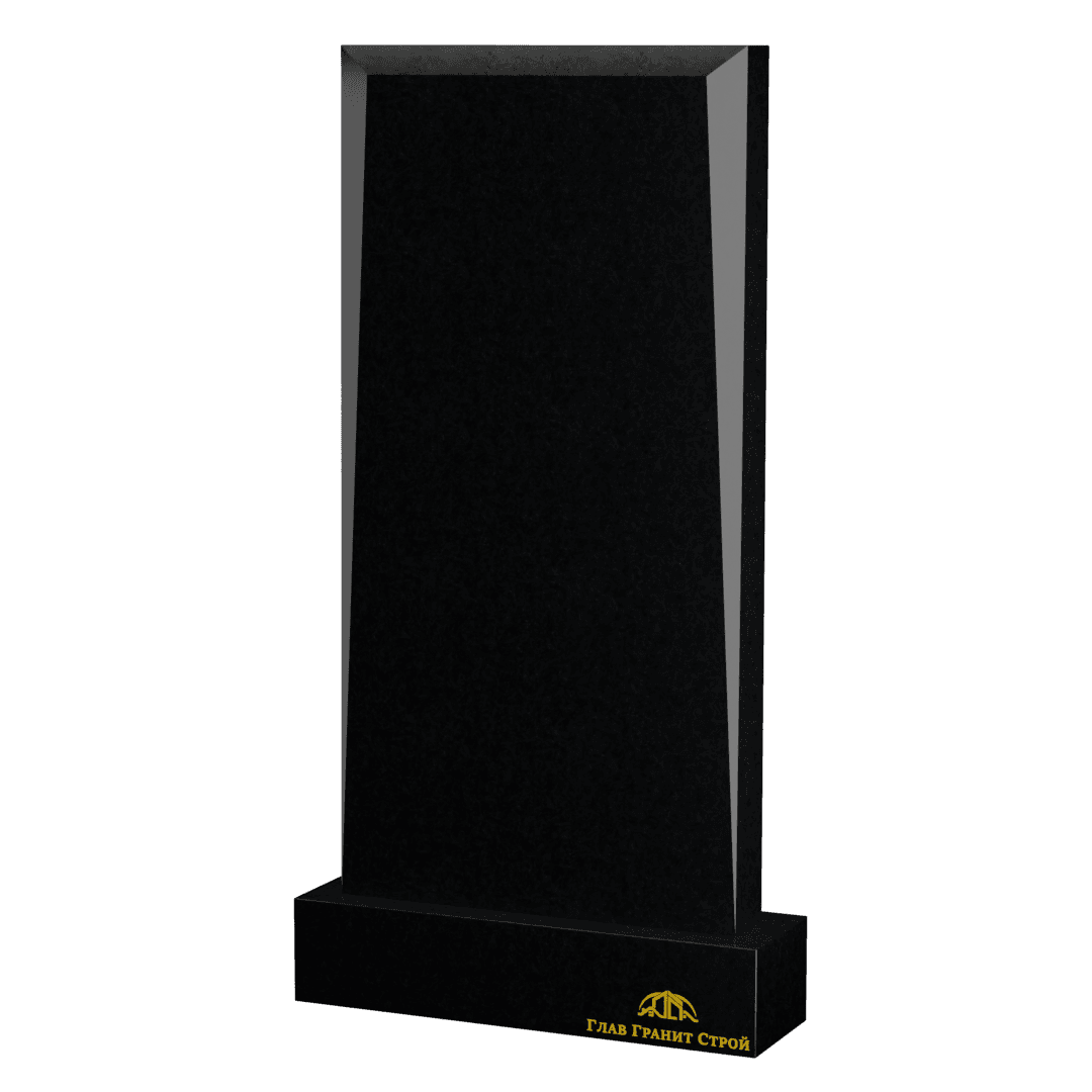 Прямоугольная стела из букинского гранита с фасками типа "кий"